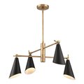 Elk Home Luca 26'' Wide 4-Light Chandelier - Natural Brass 89216/4